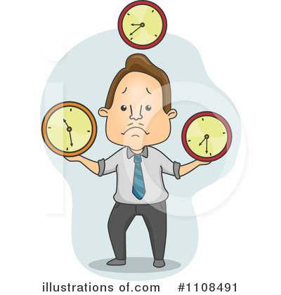 Royalty-Free (RF) Clocks Clipart Illustration by BNP Design Studio - Stock Sample #1108491