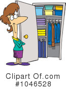 Closet Clipart #1046528 by toonaday