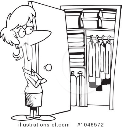 Closet Clean Out Clip Art