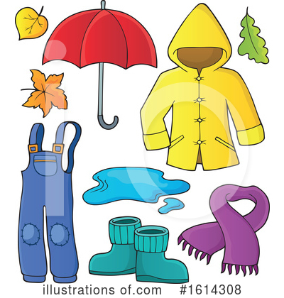 Royalty-Free (RF) Clothes Clipart Illustration by visekart - Stock Sample #1614308