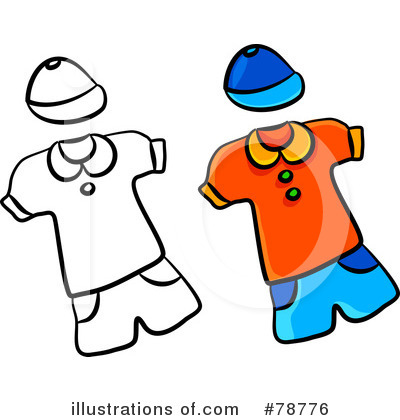 Royalty-Free (RF) Clothes Clipart Illustration by Prawny - Stock Sample #78776
