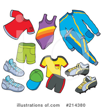 Royalty-Free (RF) Clothing Clipart Illustration by visekart - Stock Sample #214380