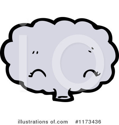 Royalty-Free (RF) Cloud Clipart Illustration by lineartestpilot - Stock Sample #1173436