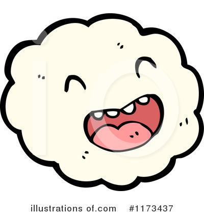 Royalty-Free (RF) Cloud Clipart Illustration by lineartestpilot - Stock Sample #1173437