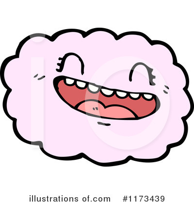 Royalty-Free (RF) Cloud Clipart Illustration by lineartestpilot - Stock Sample #1173439
