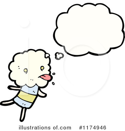 Royalty-Free (RF) Cloud Clipart Illustration by lineartestpilot - Stock Sample #1174946