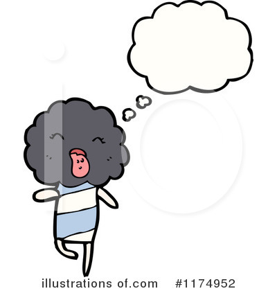 Royalty-Free (RF) Cloud Clipart Illustration by lineartestpilot - Stock Sample #1174952