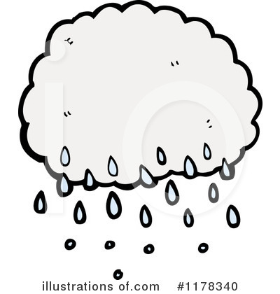 Rain Cloud Clipart #1178340 by lineartestpilot