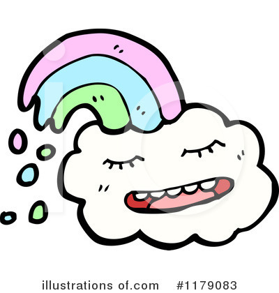 Rainbows Clipart #1179083 by lineartestpilot