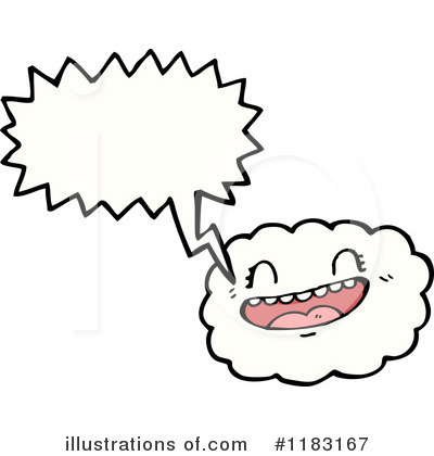 Royalty-Free (RF) Cloud Clipart Illustration by lineartestpilot - Stock Sample #1183167