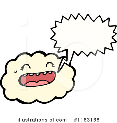 Royalty-Free (RF) Cloud Clipart Illustration by lineartestpilot - Stock Sample #1183168
