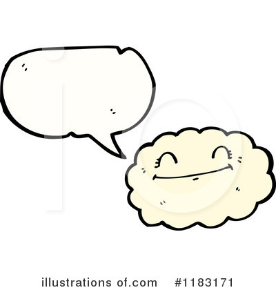 Royalty-Free (RF) Cloud Clipart Illustration by lineartestpilot - Stock Sample #1183171