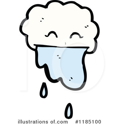 Royalty-Free (RF) Cloud Clipart Illustration by lineartestpilot - Stock Sample #1185100