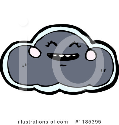 Royalty-Free (RF) Cloud Clipart Illustration by lineartestpilot - Stock Sample #1185395