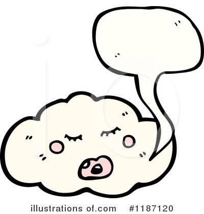 Royalty-Free (RF) Cloud Clipart Illustration by lineartestpilot - Stock Sample #1187120
