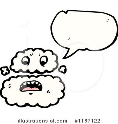 Royalty-Free (RF) Cloud Clipart Illustration by lineartestpilot - Stock Sample #1187122