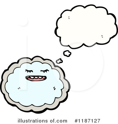 Royalty-Free (RF) Cloud Clipart Illustration by lineartestpilot - Stock Sample #1187127
