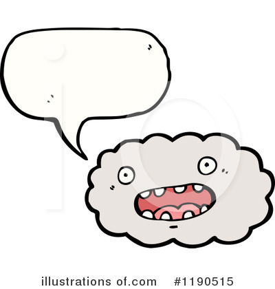 Royalty-Free (RF) Cloud Clipart Illustration by lineartestpilot - Stock Sample #1190515