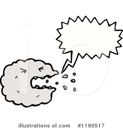 Royalty-Free (RF) Cloud Clipart Illustration by lineartestpilot - Stock Sample #1190517
