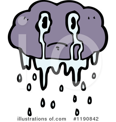 Royalty-Free (RF) Cloud Clipart Illustration by lineartestpilot - Stock Sample #1190842