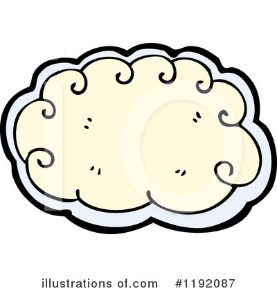 Royalty-Free (RF) Cloud Clipart Illustration by lineartestpilot - Stock Sample #1192087
