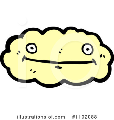 Royalty-Free (RF) Cloud Clipart Illustration by lineartestpilot - Stock Sample #1192088