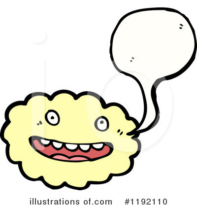 Royalty-Free (RF) Cloud Clipart Illustration by lineartestpilot - Stock Sample #1192110