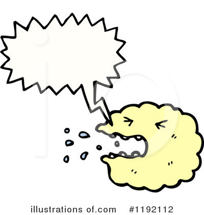 Royalty-Free (RF) Cloud Clipart Illustration by lineartestpilot - Stock Sample #1192112