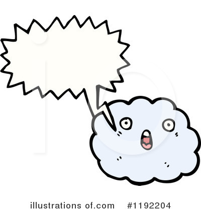 Royalty-Free (RF) Cloud Clipart Illustration by lineartestpilot - Stock Sample #1192204