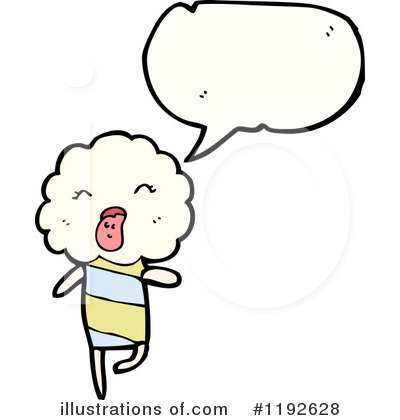 Royalty-Free (RF) Cloud Clipart Illustration by lineartestpilot - Stock Sample #1192628
