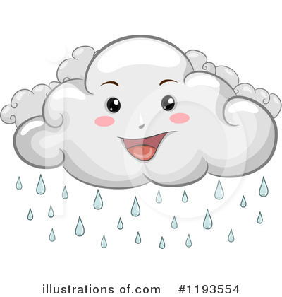 Cloud Character Clipart #1193554 by BNP Design Studio