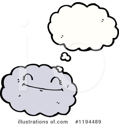 Royalty-Free (RF) Cloud Clipart Illustration by lineartestpilot - Stock Sample #1194489