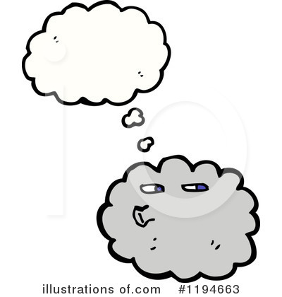 Royalty-Free (RF) Cloud Clipart Illustration by lineartestpilot - Stock Sample #1194663