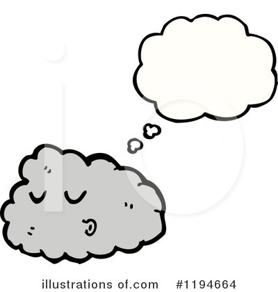 Royalty-Free (RF) Cloud Clipart Illustration by lineartestpilot - Stock Sample #1194664