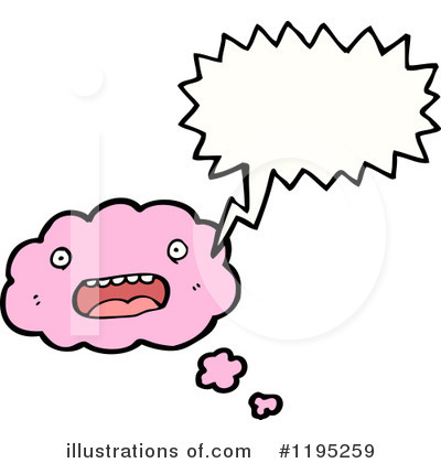 Royalty-Free (RF) Cloud Clipart Illustration by lineartestpilot - Stock Sample #1195259