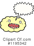 Cloud Clipart #1195342 by lineartestpilot