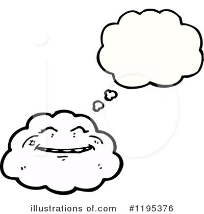 Royalty-Free (RF) Cloud Clipart Illustration by lineartestpilot - Stock Sample #1195376