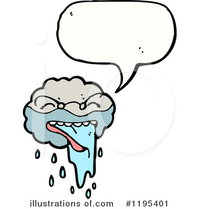 Royalty-Free (RF) Cloud Clipart Illustration by lineartestpilot - Stock Sample #1195401