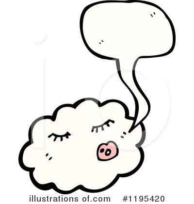 Royalty-Free (RF) Cloud Clipart Illustration by lineartestpilot - Stock Sample #1195420