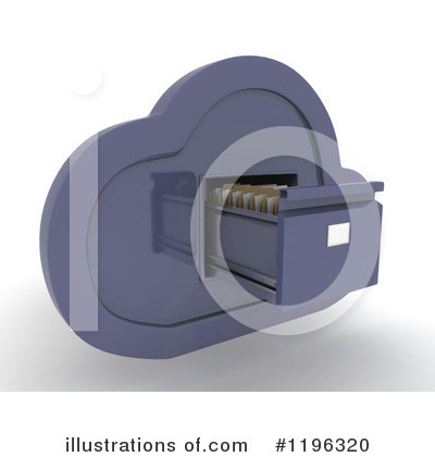 Royalty-Free (RF) Cloud Clipart Illustration by KJ Pargeter - Stock Sample #1196320