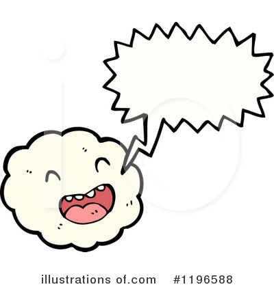 Royalty-Free (RF) Cloud Clipart Illustration by lineartestpilot - Stock Sample #1196588
