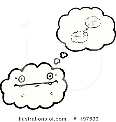 Royalty-Free (RF) Cloud Clipart Illustration by lineartestpilot - Stock Sample #1197633