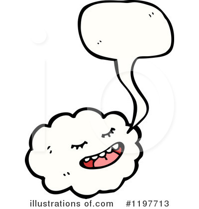 Royalty-Free (RF) Cloud Clipart Illustration by lineartestpilot - Stock Sample #1197713