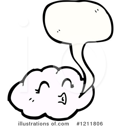 Royalty-Free (RF) Cloud Clipart Illustration by lineartestpilot - Stock Sample #1211806