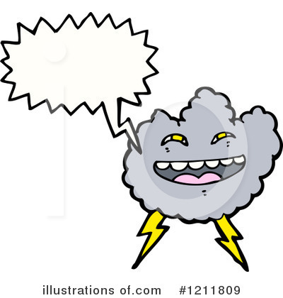 Royalty-Free (RF) Cloud Clipart Illustration by lineartestpilot - Stock Sample #1211809