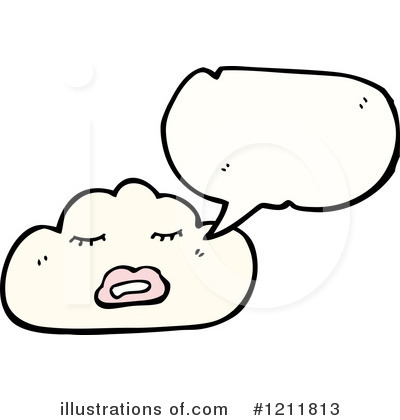 Royalty-Free (RF) Cloud Clipart Illustration by lineartestpilot - Stock Sample #1211813