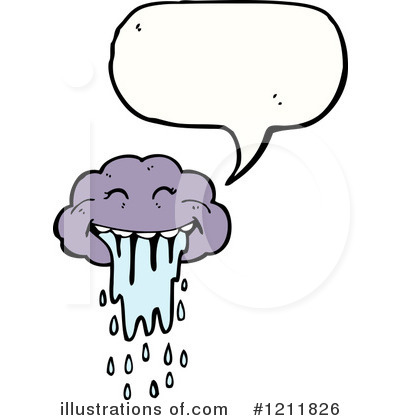 Royalty-Free (RF) Cloud Clipart Illustration by lineartestpilot - Stock Sample #1211826
