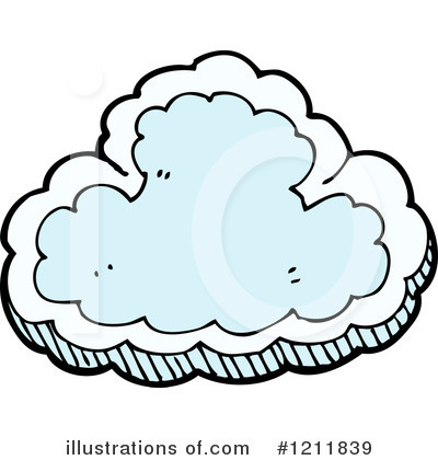 Royalty-Free (RF) Cloud Clipart Illustration by lineartestpilot - Stock Sample #1211839