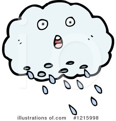 Royalty-Free (RF) Cloud Clipart Illustration by lineartestpilot - Stock Sample #1215998