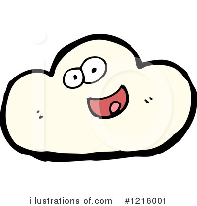 Royalty-Free (RF) Cloud Clipart Illustration by lineartestpilot - Stock Sample #1216001